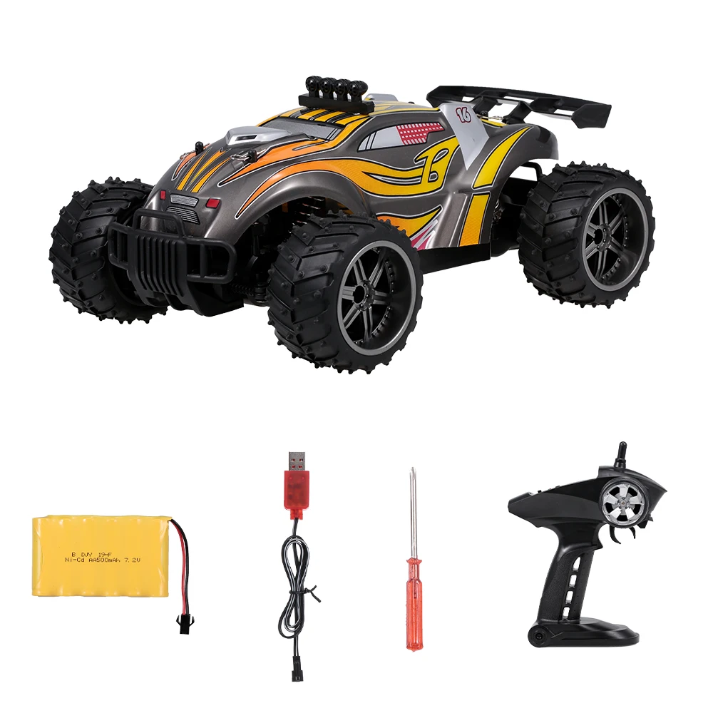 X-POWER S008 1/16 RC автомобиль 2,4 ГГц 4WD Радиоуправляемый внедорожный большой ножной автомобиль короткая электрическая игрушка на радиоуправлении подарки для взрослых детей