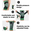 1Pair Men Women Sports Knee Support Compression Sleeves Joint Pain Arthritis Relief Running Fitness Elastic Wrap Brace Knee Pads ► Photo 3/6