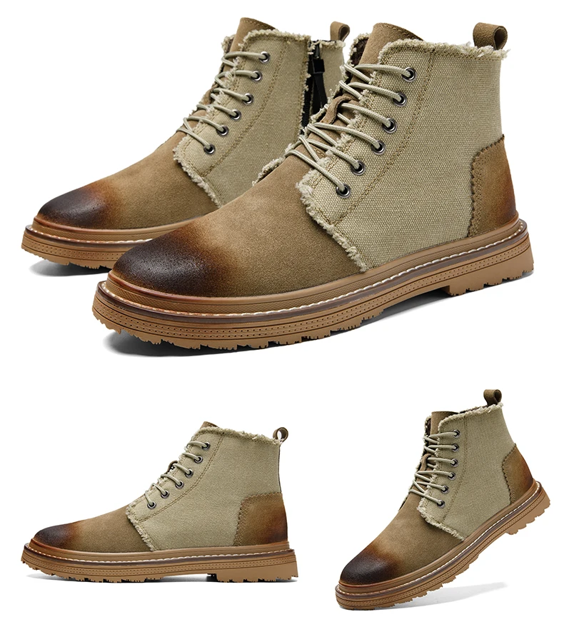 Inverno inverno tênis boty cowboy masculino para