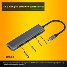 Многофункциональная Тип-C интерфейс концентратор HDMI USB3.0 SD карты памяти для Apple huawei Mac Book Xiaomi Тетрадь Коврики 10 Pro samsung S8 9