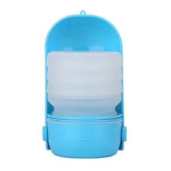 

Collapsible Dog Water Cup Pet Go Out Portable Travel Kettle Pet Accompanying Water Cup