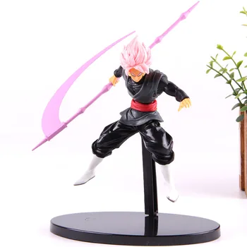 

BWFC World Figure Colosseum Goku Black Super Saiyan Rose PVC Action Figure Collectible Toy