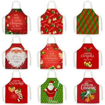 

ELF OR SANTA CLAUS APRON CHRISTMAS CHEF KITCHEN COOKING NOVELTY FESTIVE GIFT