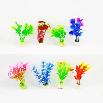 

10 Pcs/Set Aquarium Ornament Artificial Plants Simulation Water Grass Live Plant Fish Tank Landscape Decoration JAN88