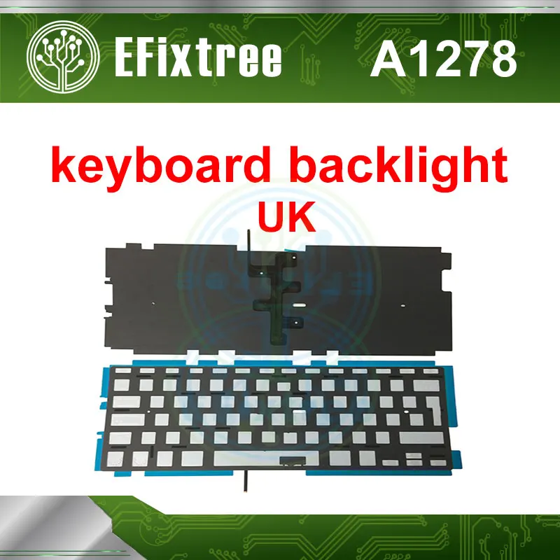 Клавиатура A1278 с подсветкой клавиатура для Macbook Pro 13 дюймов 100%-2009 MC700 MB990 MD101 новинка