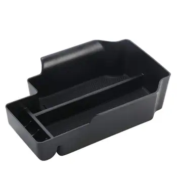 

Truck Storage Box Plastic Black Non-Slip Mat Center Console ABS Z71 For Chevrolet Colorado GMC Canyon 2015-2018