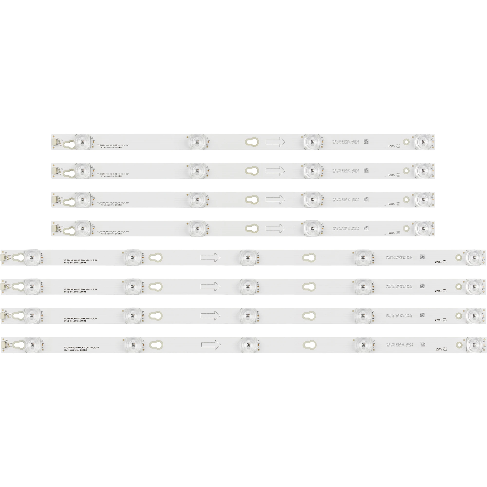 Led Backlight Strip 55hr330m04b6 55hr330m04a6 For Tcl 55 Tv U55p6006 55uc6426 55s405 55s401 4c Lb5505 Yh 4c Lb5504 Hr25j Industrial Computer Accessories Aliexpress