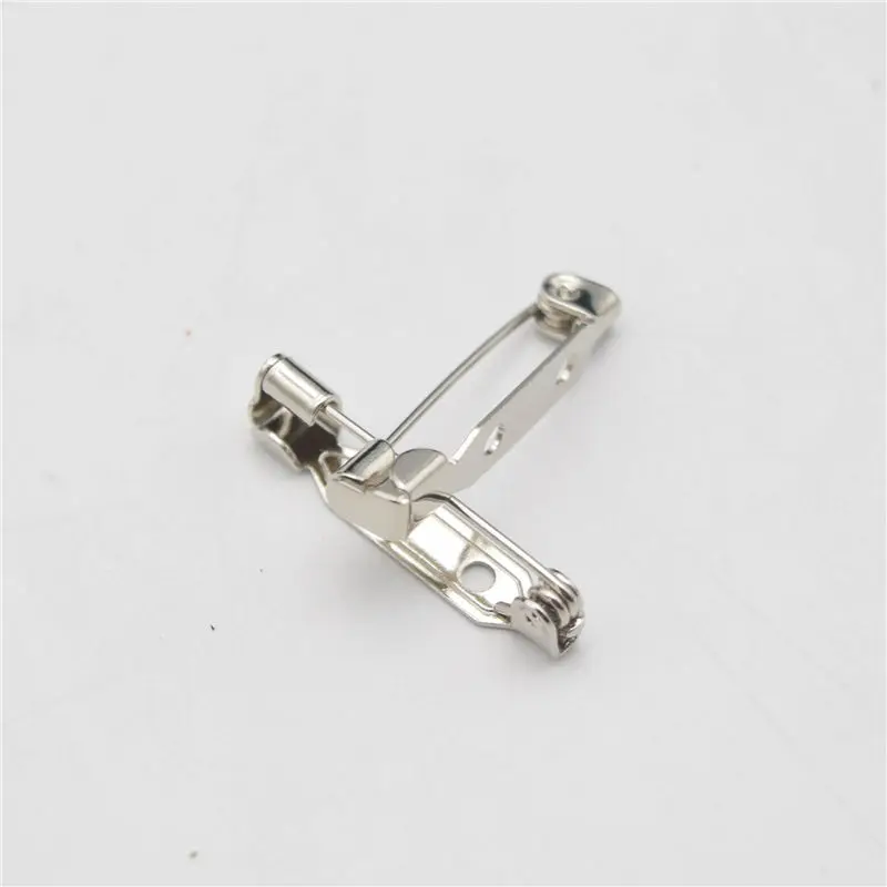 Safety pin Brooch Base Back Bar 10pcs