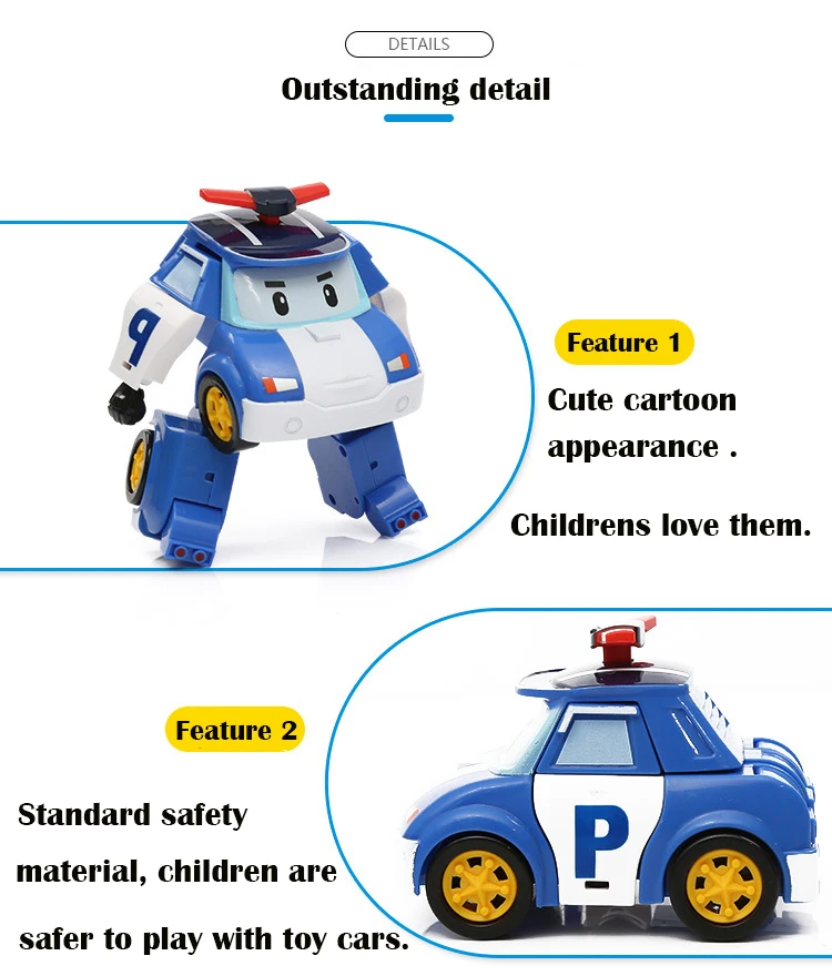 Игрушечная машинка Poli для мальчика, детский робот, машинка для трансформации, мультипликационная игрушка, автомобиль Jouet Brinquedo, подарок на день рождения для детей
