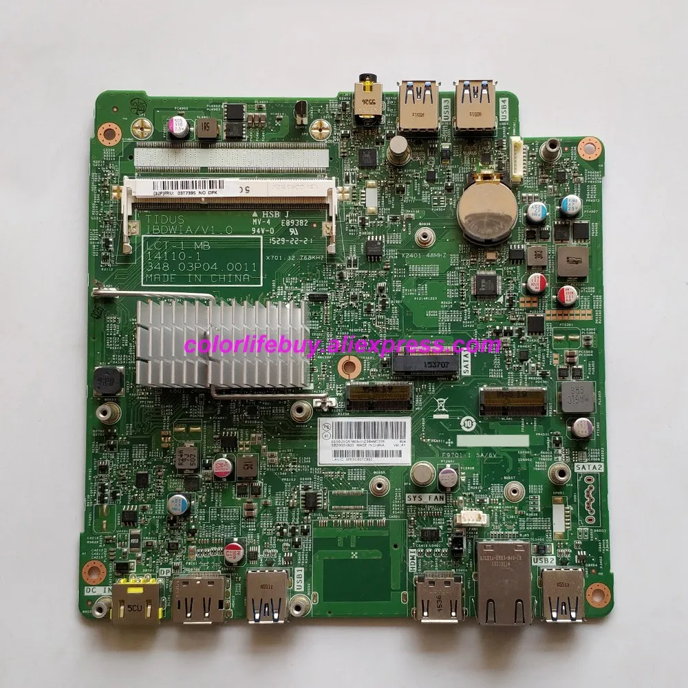 

Genuine SB20G57803 14110-1 348.03P04.0011 Laptop Motherboard for Lenovo SB20G57803 NoteBook PC