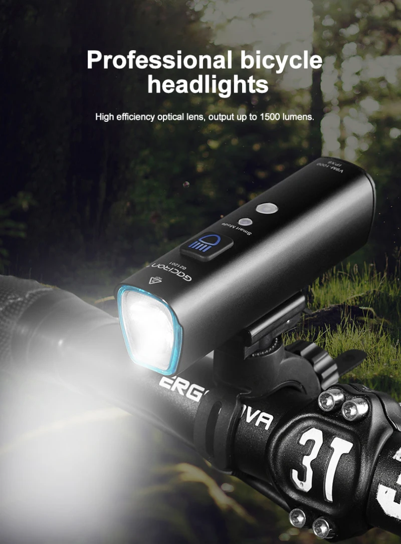 V9M Bicycle Light Headlight Night 