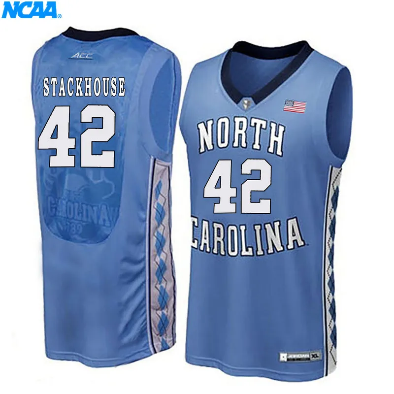 Новое поступление, высокое качество, NC STATE GOODWIN#9 North Carolina BROOKS#15, футболка, спортивные майки, S-XXXL - Цвет: 8
