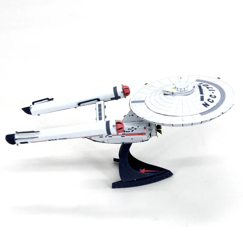 DIY металлическая головоломка Сборная модель NCC-1701 космический корабль