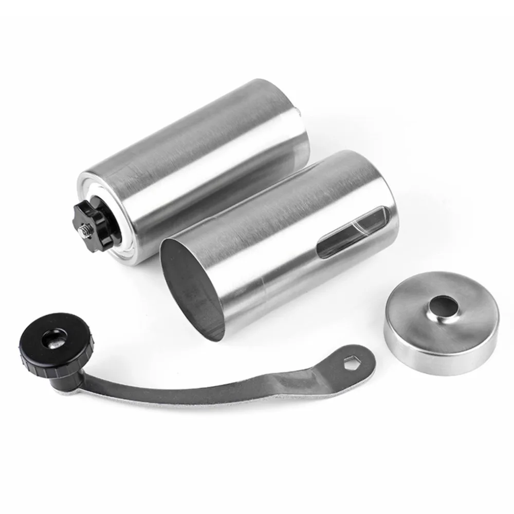 Ceramic Core Manual Coffee Grinder Stainless Steel Coffee Grinding Portable Handset Grinder Mill Home Office Coffee Machine