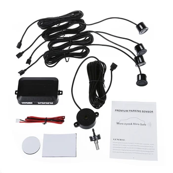 

DIGITAL REVERSING RADAR HELPS THE PARKING WITH 4 SENSORS BLACK