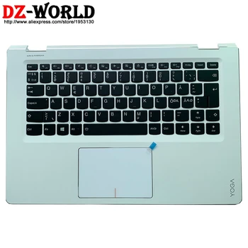 

Palmrest Upper Case With Nordic Backlit Keyboard Touchpad for Lenovo Ideapad Yoga 510-14IKB ISK AST Flex 4-1470 5CB0L67165