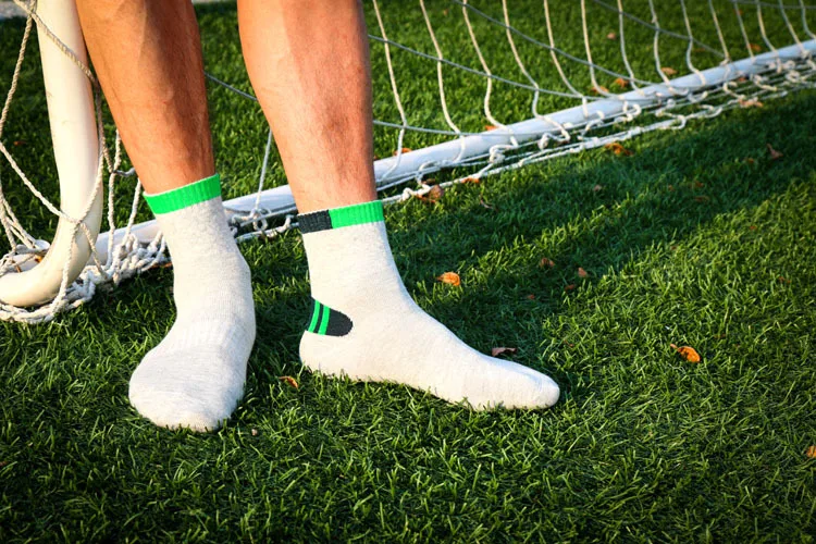 Мужские Компрессионные носки для велоспорта, Элитные баскетбольные носки, мужские хлопковые махровые носки для спорта на открытом