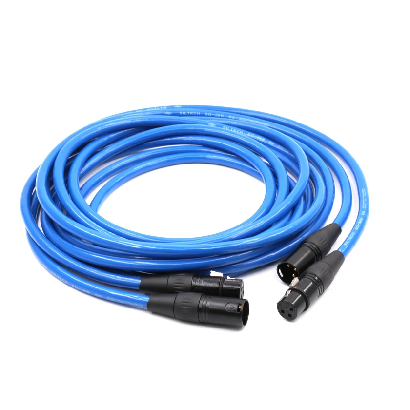 

Pair Hi-end SQ-88B Audio XLR Interconnect cable, XLR Balance plug Balance wire,XLR Signal line,