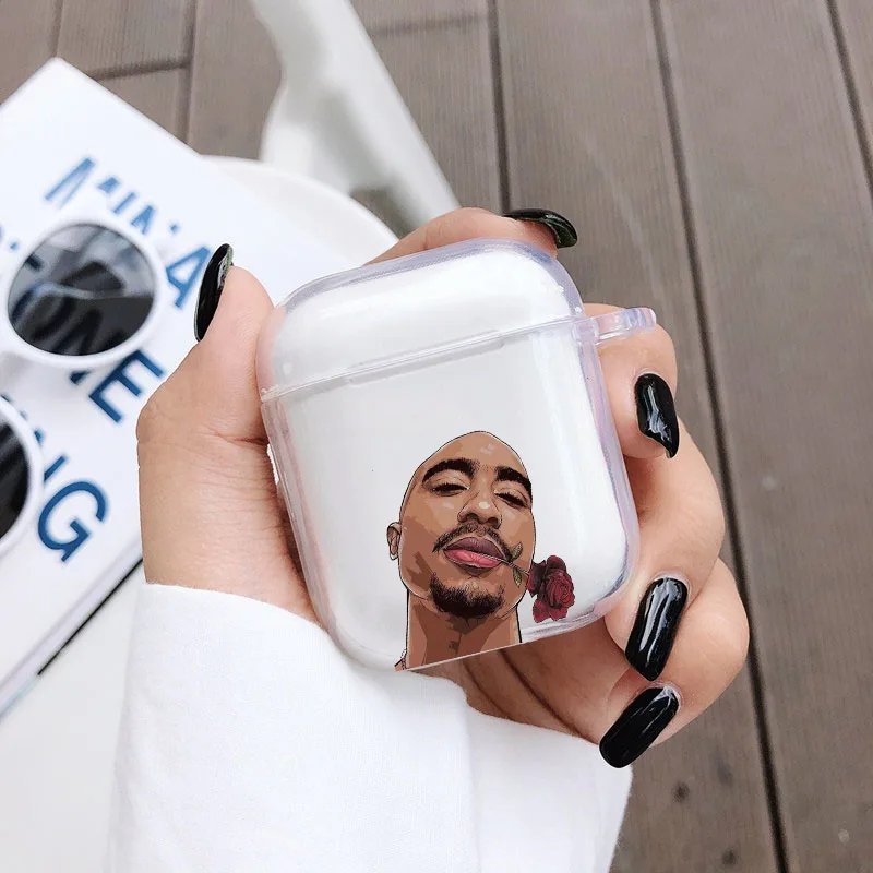 Rapper Tupac 2Pac Makaveli Air Pods 