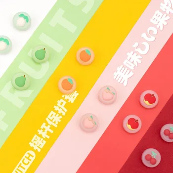 

Silicone Animal Crossing Fruit Thumb Stick Grip Cap Joystick Cover For Sony Dualshock 4/3 PS4/PS3/Xbox 360/Switch Pro Controller