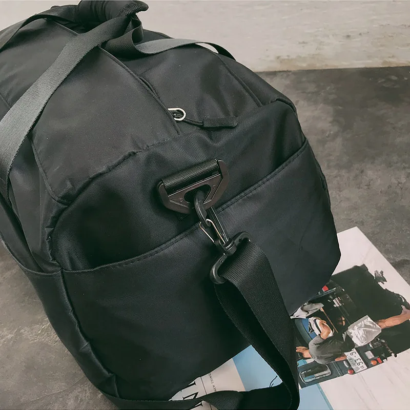 Профессиональная нейлоновая Водонепроницаемая спортивная сумка для Водонепроницаемый спортивная сумка Оксфорд Для мужчин/Для женщин большой Ёмкость складывающаяся спортивная сумка из плотной ткани, рюкзак для путешествий