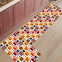 Элементы Хэллоуина смешной 2 шт коврик для кухни аксессуары для ванной набор грязи мусор Траппер сапог скребок для обуви Нескользящие