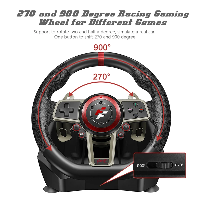 PS 4 3 PC Racing Game Steering Wheel Computador, USB, De Condução Real, Jogo  Joystick, 360 Race Car Console, Euro Caminhão, 2 Necessidade de Velocidade  - AliExpress