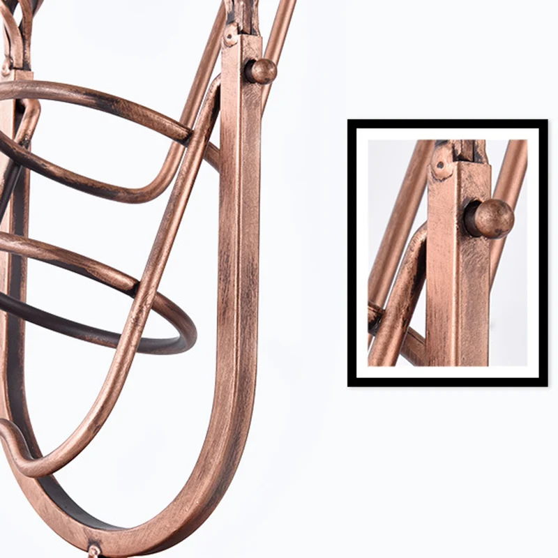 Creative Metal Wine Rack Creative Swing Small Wine Rack Bar Stand Display Stand Bracket Decoration