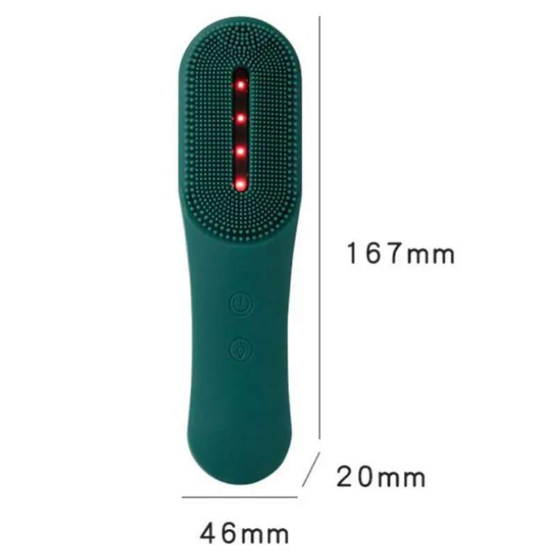 Impermeável da Escova da Pele da Escova da Cara do Silicone para a Limpeza Escova de Limpeza Massager para Limpeza Profunda Esfoliante Facial a 8 Beleza e saúde