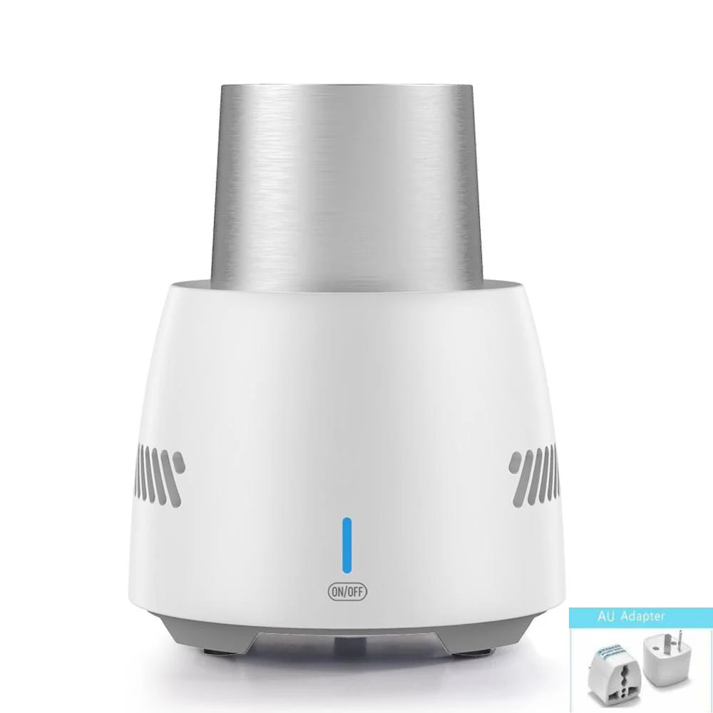 and AU plug Xiaomi BOLING Smart Touch управление холодильник напиток охладитель чашка 350 мл Быстрый замороженный напиток охладитель портативный холодильник быстрое охлаждение - Цвет: and AU plug