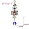 Турецкая синяя подвеска-маятник Hamsa Hand Amulets Lucky Charms для украшения дома ► Фото 2/6