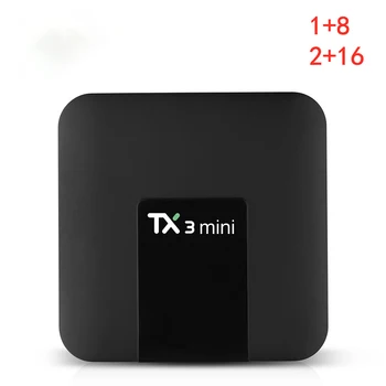 

Amlogic S905W Smart TV Box Android 9.0 8GB 16G WiFi Decoding Bluethooth Google Play Smart Android Media Server Set Top BOX