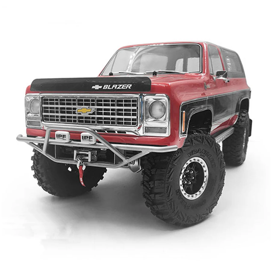 Металлический передний бампер BUCKS для 1/10 RC игрушки автомобиль Traxxas Trx4 шасси матч Блейзер K5 тело