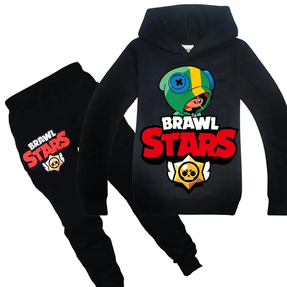 Children's Cartoon Doll Cotton Set Boy Long Sleeve Hooded Top Casual Pants 2 Piece Set Kids/Baby Spring/Autumn Clothes - Цвет: style 6