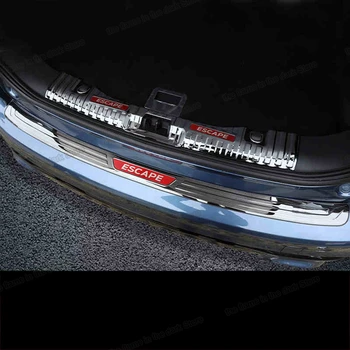 

Lsrtw2017 Stainless Steel Car Trunk Tailgate Sill Threshold Cover Trims Anti-scratch for Ford Kuga Escape 2019 2020 Accessories