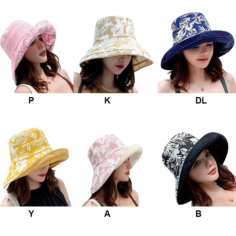 Шляпы для женщин, шляпа от солнца, двойная, Chapeau Femme Ete, боковая Складная пляжная шляпа от солнца, милая, универсальная, Пляжная, с широкими полями, солнце, x