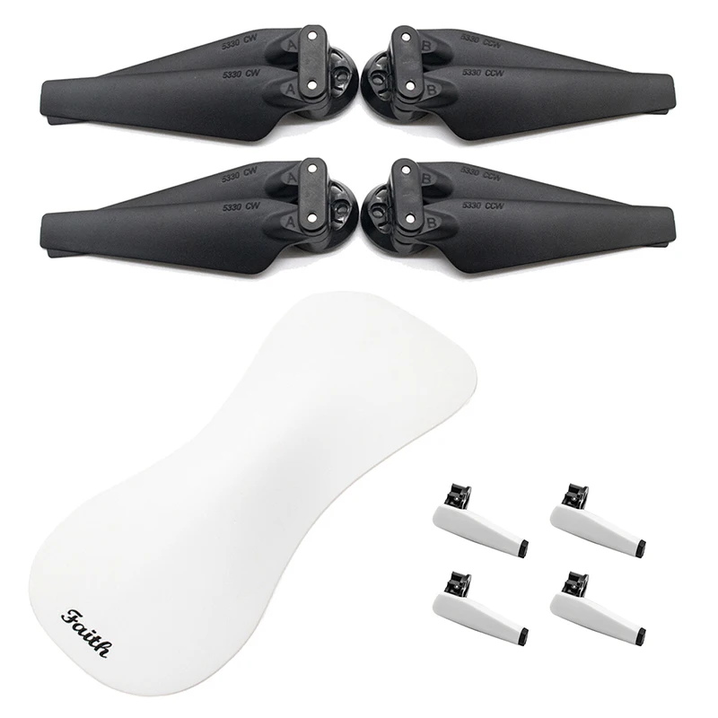 CFLY faith JJRC X12 Радиоуправляемый Дрон Квадрокоптер запасные части CW CCW Лопасти пропеллера комплект/шасси верхняя оболочка