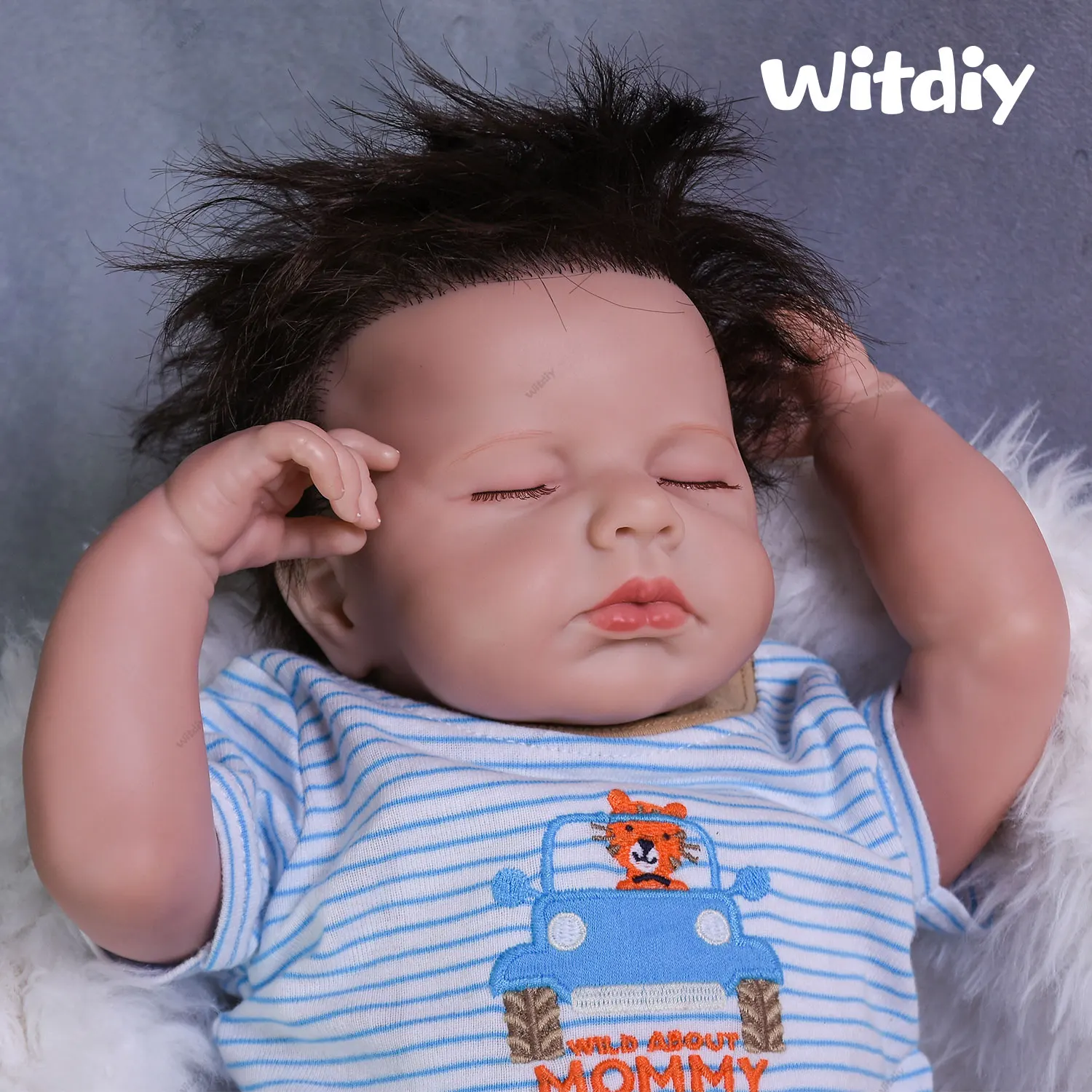 Куклы-реборны Witdiy 18-20 дюймов куклы-младенцы в стиле автомобиля модная
