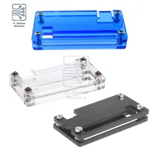 

For Raspberry Pi Acrylic Protection Box Acrylic Case Shell Box 3 Color With Metal Screws And Nuts For Raspberry Pi Zero