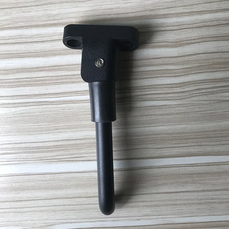 Запчасти для электрического скутера для Xiaomi Mijia M365 брызговик крыло подножка с кольцом дисковые тормоза приборная панель материнская плата складной крюк - Цвет: Black Kickstand