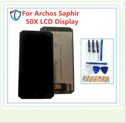 ЖК-дисплей для Archos Club 50X со стандартной заменой с инструментами + наклейка 3M |