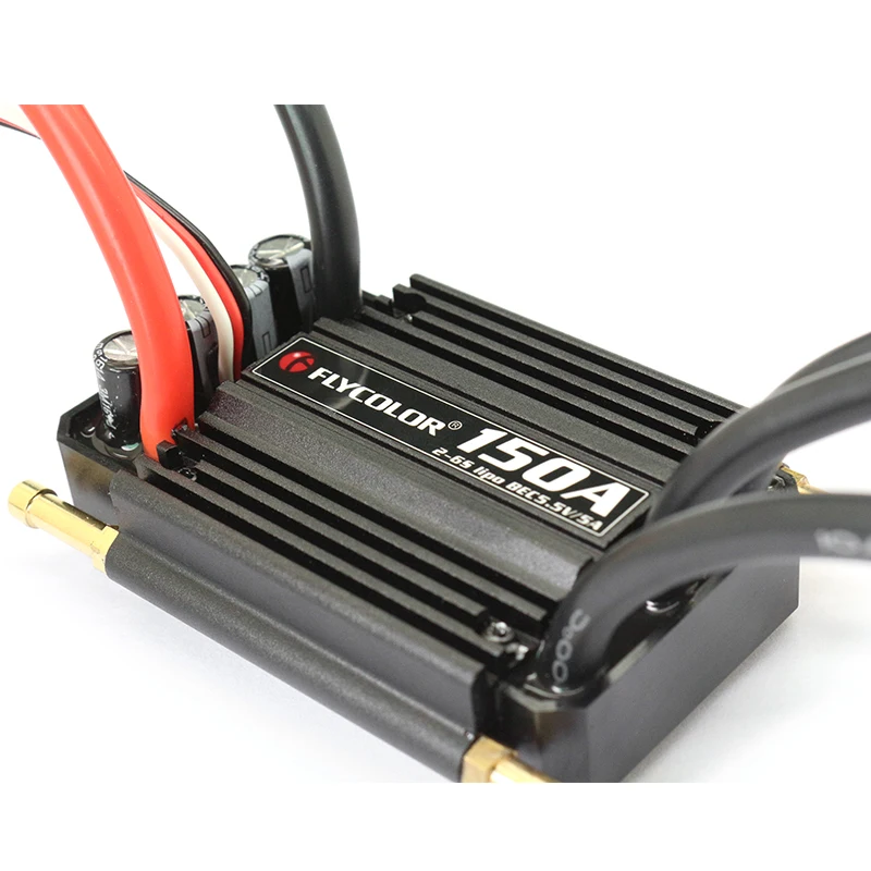 Радиоуправляемые лодки Flycolor 50A 70A 90A 120A 150A бесщеточный ESC 2 6S водонепроницаемые с