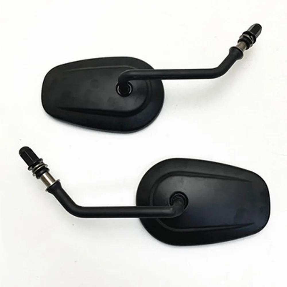 

1 Pair Black Motorcycle Bicycle Rear View Mirrors Handlebar Rearview Left Right