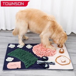 Dogs Snuffle Mat Increase IQ Dog Toys Dog Puzzle Toy Pet Nose Smell Training Sniffing Pad Slow Feeding Bowl Food Dispenser