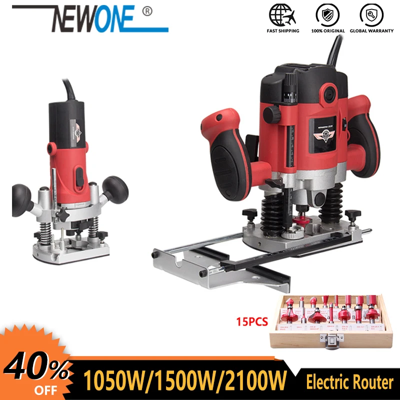Palm Router Saw Heavy Duty Power Trimmer Wood Cutting Carpentry Tool With Bag