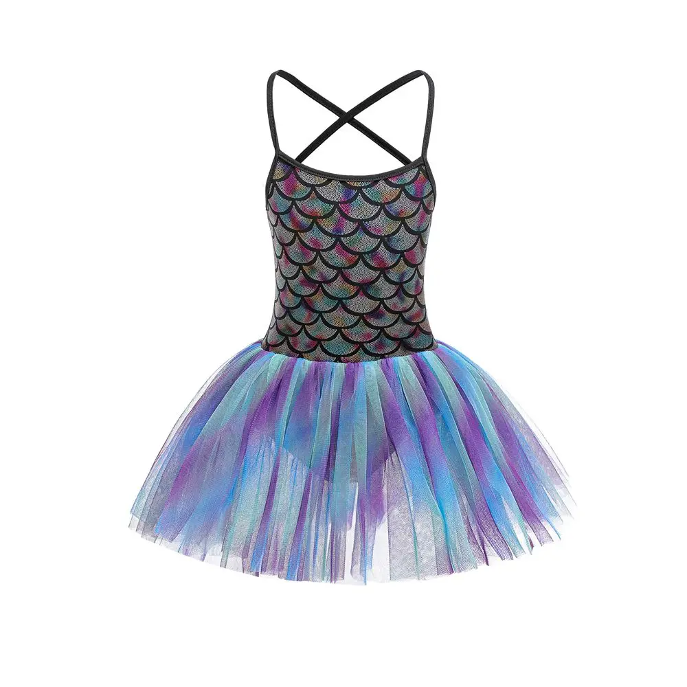 HG2232 BALLET SKIRT Купальник для девочек; купальный костюм; детский купальник для плавания; гимнастический костюм; цельный Блестящий Купальник; Одежда для танцев; От 3 до 12 лет - Color: HG2232 BALLET SKIRT
