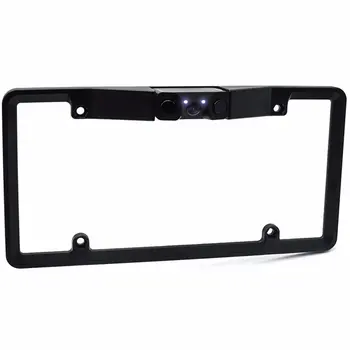 

American Car Camera License Plate Frame License Plate Holder Practical Multifunctional Camera License Plate