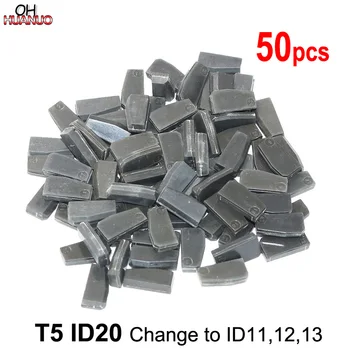 

50 PCS, T5 ID20 Carbon Auto Transponder Chip Ceramic Car Chip Blank Key Chip avaliable change to ID11,12,13
