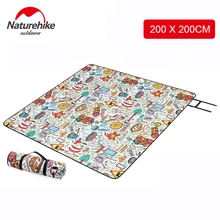 Naturehike очень большое одеяло для улицы для пикника водостойкая складная Удобная сумка для коврика отлично подходит для пляжных парков кемпинга NH19D024-Z