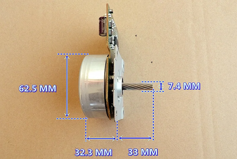 Sanyo precision DC 24 В 30 Вт внешний ротор DC бесщеточный двигатель DIY Генератор
